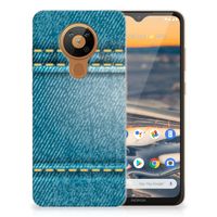 Nokia 5.3 Silicone Back Cover Jeans - thumbnail