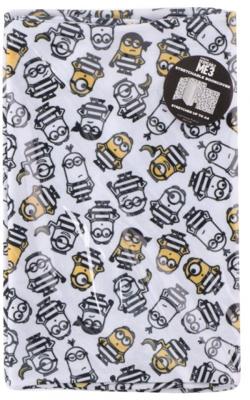 Universal elastische boekenkaft Minions A4 wit