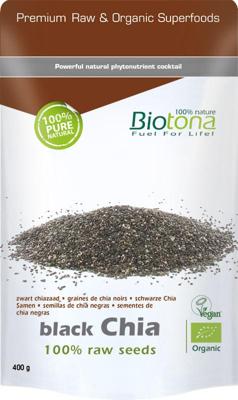 Black chia raw seeds bio