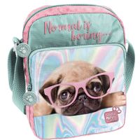 Studio Pets normal is boring schoudertas - 24 x 18 x 7 cm - Polyester