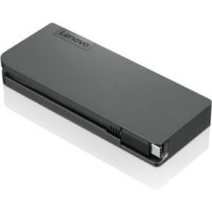 Lenovo 4X90S92381 notebook dock & poortreplicator Bedraad USB 3.0 (3.1 Gen 1) Type-C Grijs