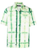 Nahmias chemise à imprimé tie dye - Vert