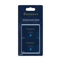 Inktpatroon Waterman internationaal Florida blauw blister 4x8 stuks - thumbnail