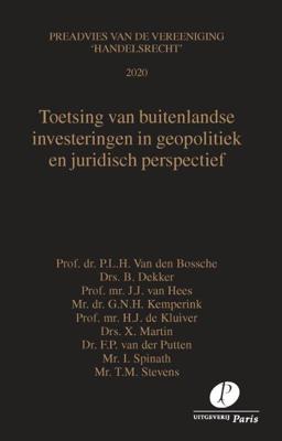 Toetsing van buitenlandse investeringen in geopolitiek en juridisch perspectief - Brigitte Dekker - Paperback (9789462512467) Toetsing van buitenlandse investeringen in geopolitiek en juridisch perspectief - Brigitte Dekker - Paperback (9789462512467)