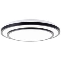 Brilliant G80564A76 Luciano LED-plafondlamp LED LED vast ingebouwd 34 W Wit, Zwart