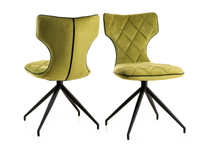 Set van 2 stoelen MILAN groen - thumbnail