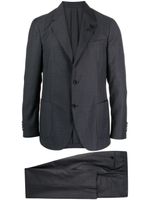 Lardini costume à veste à simple boutonnage - Gris