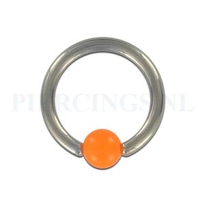 BCR 1.6 mm acryl balletje bruis oranje