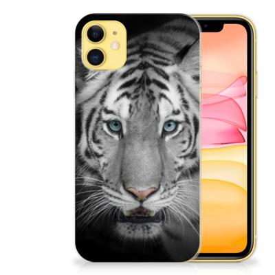 Apple iPhone 11 TPU Hoesje Tijger Apple iPhone 11 TPU Hoesje Tijger
