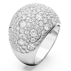 Swarovski 5666182 Ring Luna zilverkleurig-wit