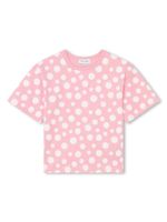 Marc Jacobs Kids t-shirt en coton à pois - Rose