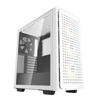 DeepCool DeepCool CK560 Midi-Tower - weiß Midi-tower PC-behuizing Wit 4 voorgeïnstalleerde LED-ventilators