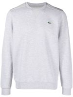 Lacoste pull à patch logo - Gris