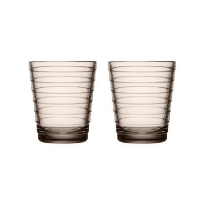 Iittala Glas Aino Aalto Linnen 220 ml - 2 Stuks