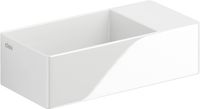 Clou New Flush 3 fontein zonder kraangat 35x18cm wit