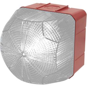 Auer Signalgeräte Signaallamp LED QDM 874264408 Helder Wit Continulicht, Knipperlicht 24 V/DC, 24 V/AC, 48 V/DC, 48 V/AC