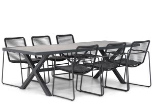 Taste Elba/Crossley 245 cm dining tuinset 7-delig