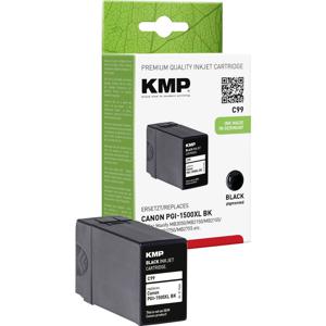 KMP Inktcartridge vervangt Canon PGI-1500BK XL Compatibel Zwart C99 1564,0001