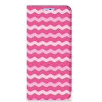 Xiaomi Redmi Note 11/11S Hoesje met Magneet Waves Pink