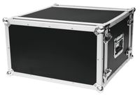 ROADINGER Effect Rack CO DD, 6U, 38cm deep, black - thumbnail