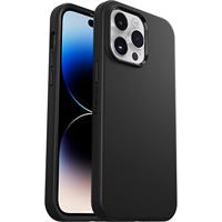 OtterBox Symmetry+-hoesje voor iPhone 14 Pro Max met MagSafe, schokbestendig, valbestendig, dun beschermend hoesje, 3x getest volgens militaire standaard, Antimicrobieel, Zwart