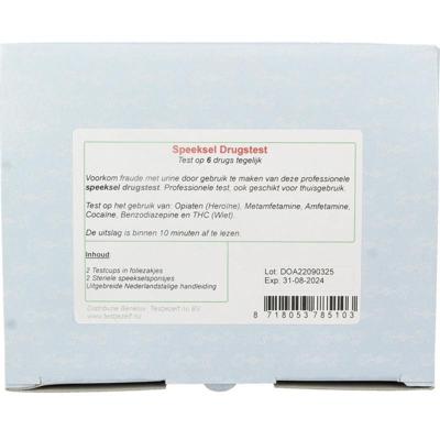 Speeksel drugstest