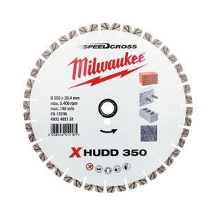 Milwaukee Accessoires Diamantslijpschijf SpeedCross Extreme HUDD 350mm - 1 stuk - 4932492151