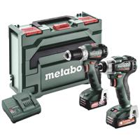 Metabo Combo Set 2.7.3 12 V BL 685228000 Accu-schroefboormachine, Accu-slagmoersleutel 12 V 2 Ah Li-ion - thumbnail