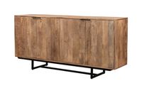 Livingfurn Dressoir Valdez Mangohout, 180cm - Bruin - thumbnail