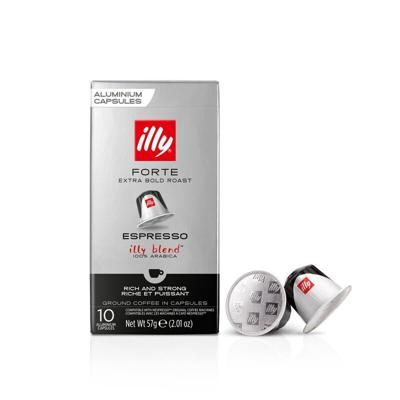 Illy nespresso capsules FORTE extra bold roast (10st) Illy nespresso capsules FORTE extra bold roast (10st)