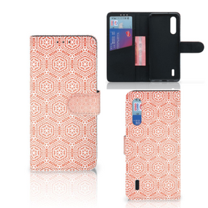 Xiaomi Mi 9 Lite Telefoon Hoesje Pattern Orange