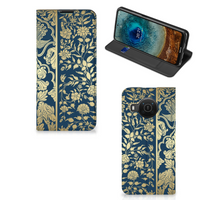 Nokia X20 | X10 Smart Cover Beige Flowers