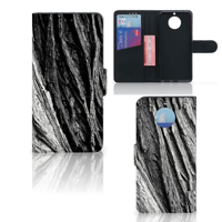 Book Style Case Moto G5S Boomschors Grijs