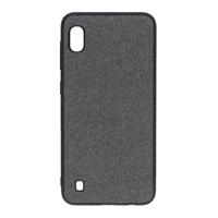 Shop4 - Samsung Galaxy A10 Hoesje - Harde Back Case Denim Grijs