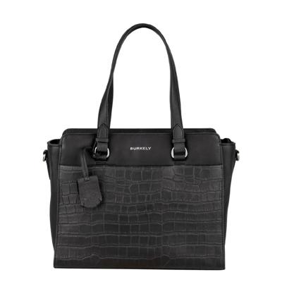 Burkely Croco Caia Handbag S black Damestas Burkely Croco Caia Handbag S black Damestas