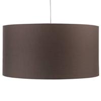 Beliani - ELBE - Hanglamp - Bruin - Polyester - thumbnail