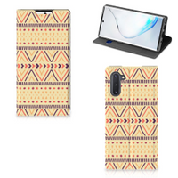 Samsung Galaxy Note 10 Hoesje met Magneet Aztec Yellow - thumbnail