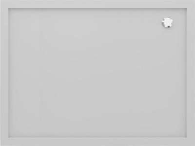 Wisa Maia douchebak 120x75cm, mat wit