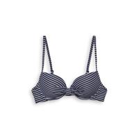 ESPRIT Women Beach gestreepte beugel bikinitop donkerblauw/wit