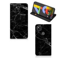 Google Pixel 4a Standcase Marmer Zwart - Origineel Cadeau Vader