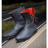 Vintage Middeleeuws Renaissance Schoenen Platte jazzlaarzen Schoenen draaien Piraat Ridder Viking Ranger Elf Walhalla Voor heren Uniseks Boogschieten Effen Halloween Feest Toneel LARP Schoenen Lightinthebox