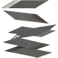 Creotime Reservemesjes voor hobbymes 0,5 x 2 cm 50 stuks