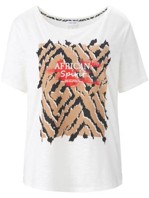 Polopullover 100% kasjmier Van Gerry Weber wit Polopullover 100% kasjmier Van Gerry Weber wit