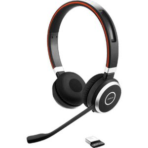 Jabra 6599-833-309 hoofdtelefoon/headset Bedraad en draadloos Hoofdband Oproepen/muziek Micro-USB Bluetooth Zwart