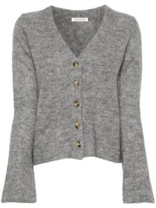 By Malene Birger cardigan chiné à manches évasées - Gris