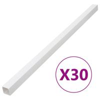 Kabelgoot 40x40 mm 30 m PVC - thumbnail