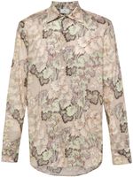 ETRO chemise en coton à fleurs - Tons neutres