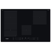 Whirlpool WF S0377 NE/IXL Zwart Ingebouwd 77 cm Inductiekookplaat zones 4 zone(s)