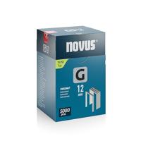 Novus Tools 042-0768 Vlakdraadklem G Tackerclip Type 11, grijs, 12 mm
