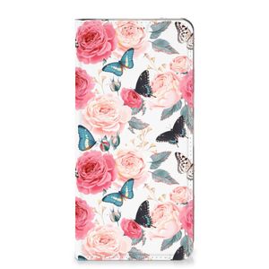 Google Pixel 8 Pro Smart Cover Butterfly Roses